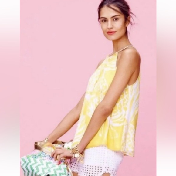 Lily Pulitzer Target Pineapple Tank - Picture 1 of 5